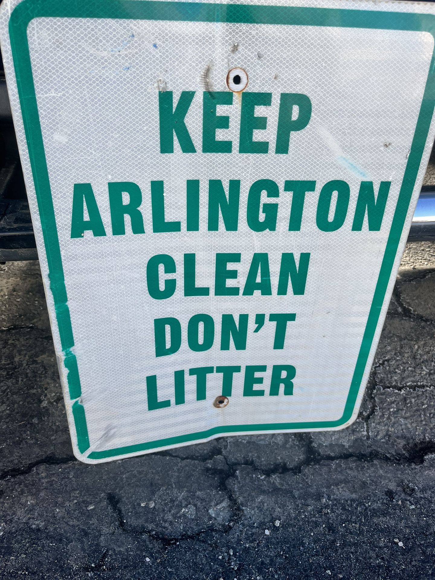 Vintage Metal Sign