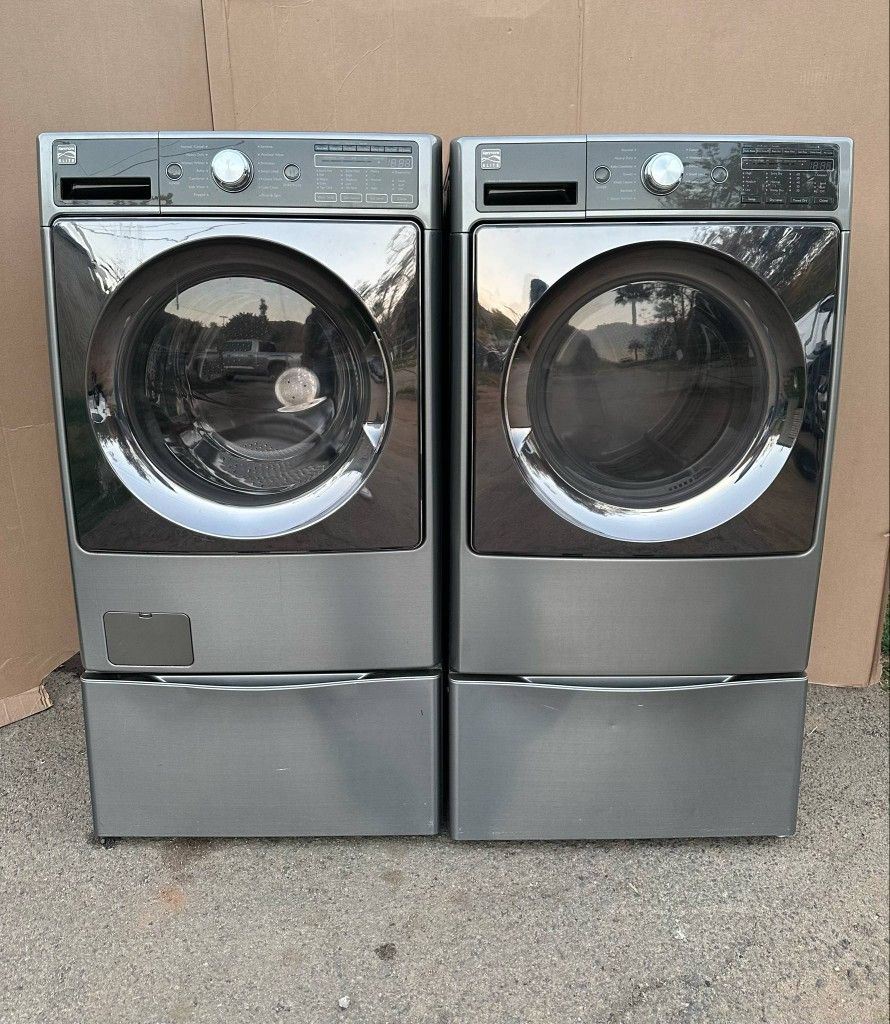Kenmore Washe And Electric Dryer 