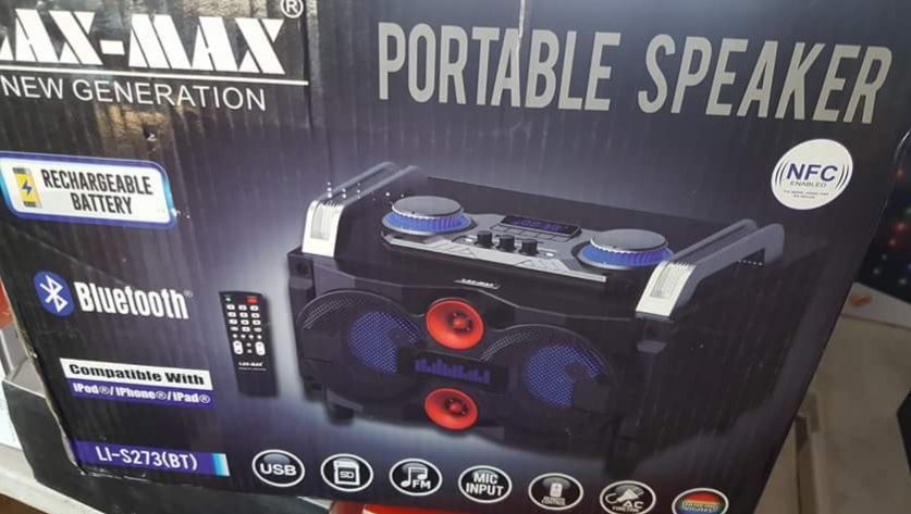 Lax-Max New Generation Portable Speaker
