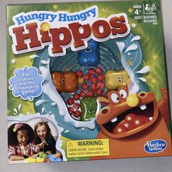 Hungry, hungry hippos classic board game brand new in box sealed