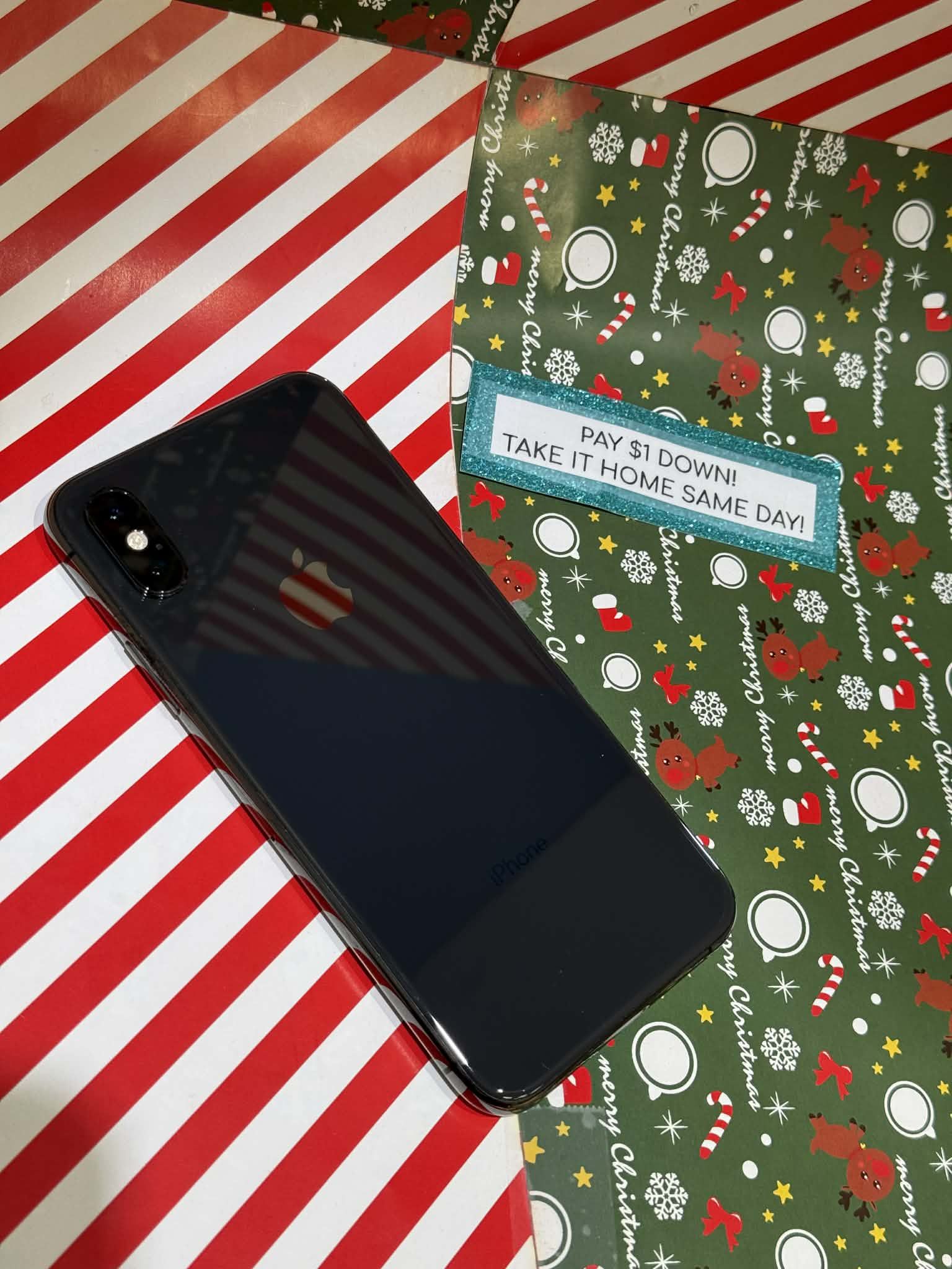 Apple iPhone XS - Pay $5 DOWN AVAILABLE - NO CREDIT NEEDED