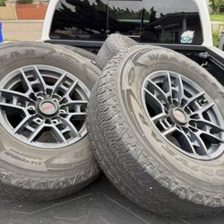 Genuine TRD Pro Wheels (Needs Refinishing)