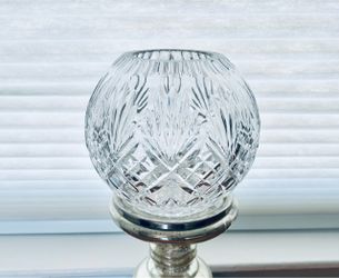 Vtg 1980’s Galway Ashford Lead Crystal Rose Bowl
