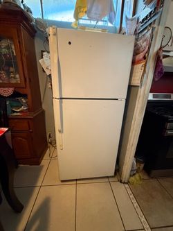White refrigerator