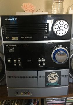 5 Disc stereo system