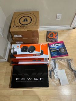 Whole sound system for 2020 Chevy Silverado 1500