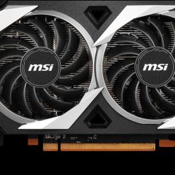 MSI Radeon RX 6500 XT MECH 2X 4G OC Graphics Card, PCI-E Gen 4