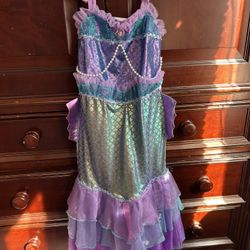 Little Mermaid Dress, Ariel Size 5-6