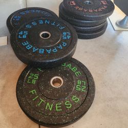 Bumper Weight Plates - Weights (10s, 15, 25, 45)