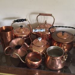 Antique Copper Collection, Beautiful!!!!$