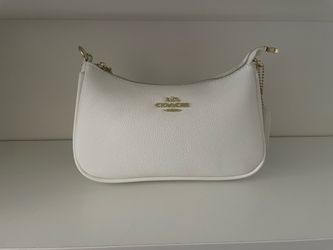 White coach bag