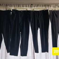 12 Pair Women’s Plus Size Dress Pants Sizes 18-22 $55 OBO 