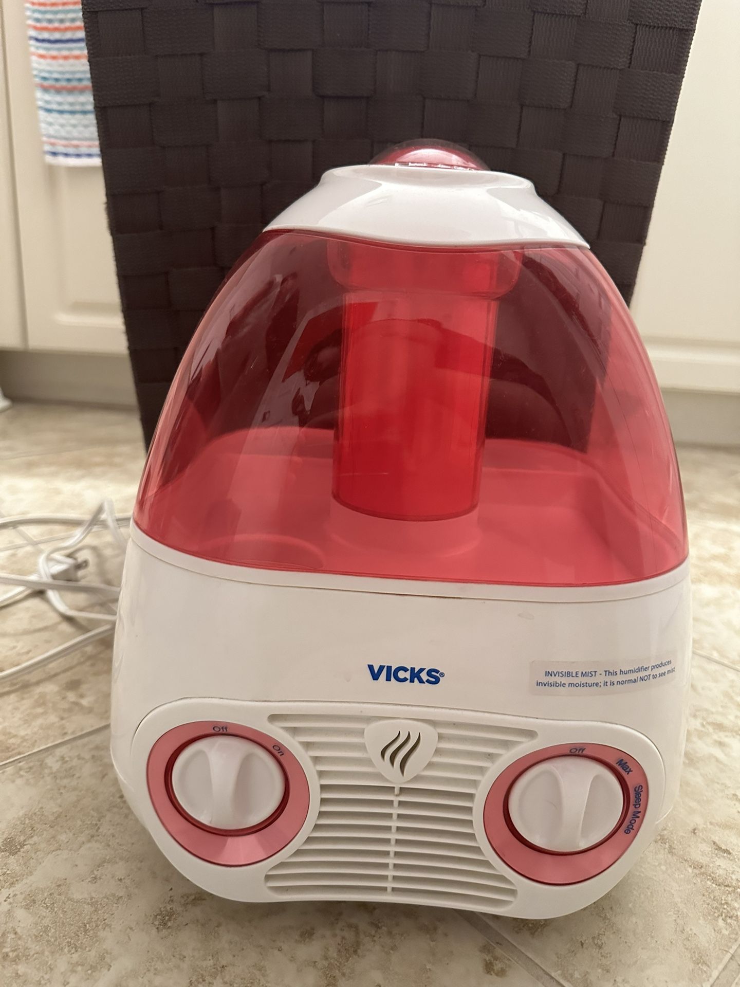 Vicks Pink Starry Night Humidifier