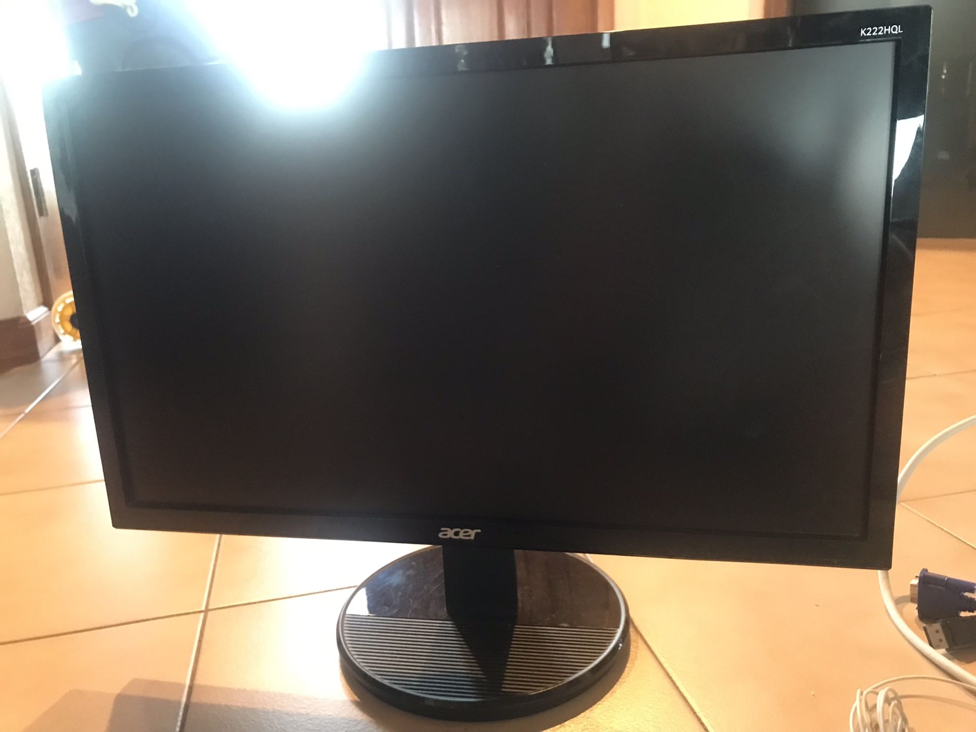 Acer Monitor & Belkin Extender