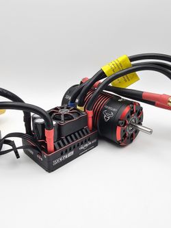 Rocket RC Sensored 220A ESC And 4(contact info removed)KV  Motor For 1/8 Competition RC Car Or Truck (Bluetooth Connect For Mod)