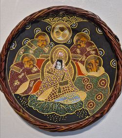 VINTAGE SATSUMA PLATE