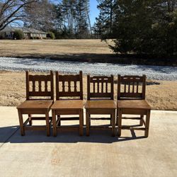 2 Sets Of Matching Chairs