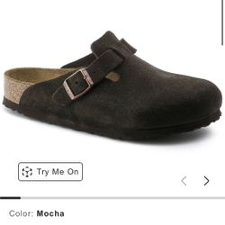 Birkenstock Clogs In Mocha 