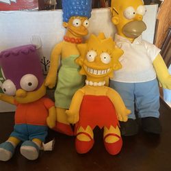 1990 Simpson dolls