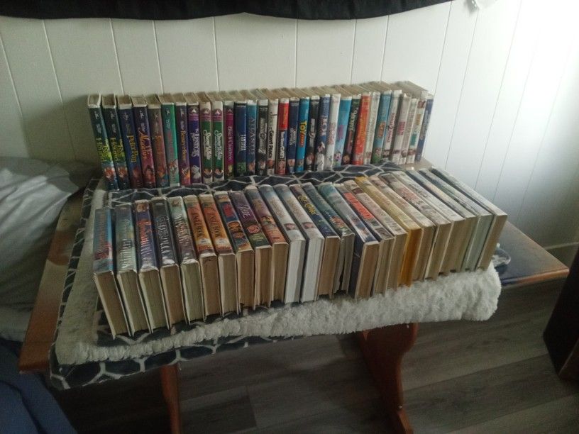 7 Black Diamond Disney Classic's, 4 Disney Masterpiece Collection, 20Walt Disney home video.