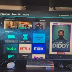 Hisense R8F 55 inch 4k Roku TV with Dolby Vison and Dolby Atmos