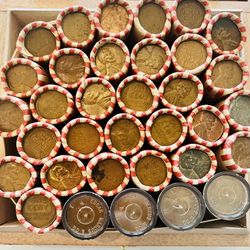 Old Wheat Pennies $7 A Roll