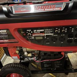 Costco 9500 Watt Generator Electric Start With Backup Pull Cord