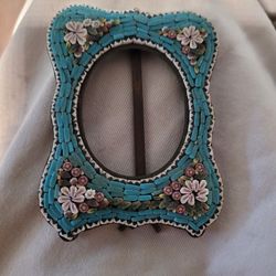 Micro Mosaic Vintage Miniature Picture Frame