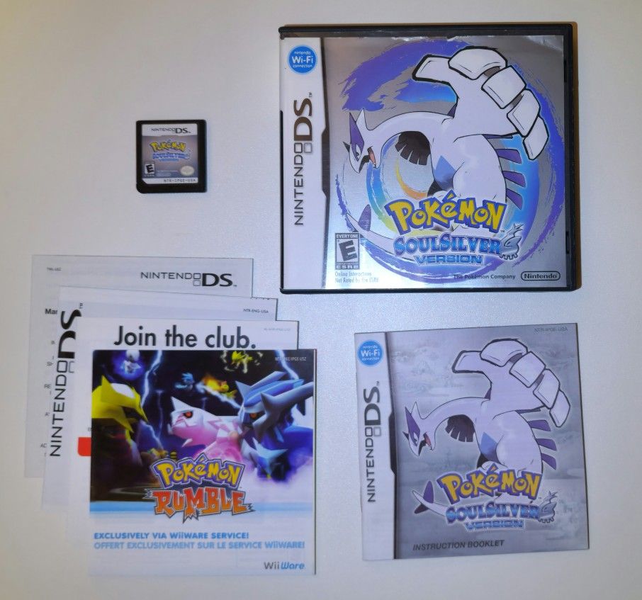 Pokemon Soul Silver Authentic! 