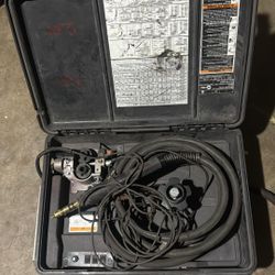 Selling a Lincoln Electric portable wire-feed welder. Comes in hard case with welding gun, cables, and hose as shown.