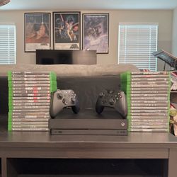 Xbox One X 1TB 41 Games List of games in pictures