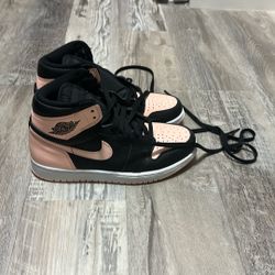 Jordan 1 Retro High Black Crimson Tint