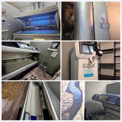 Tanses Convex HP KBL 4500 Red light Believe tanning  Cryosauna Juka