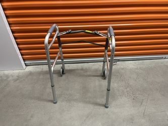 Medical Equipment - Gray Metal Walker – Like New