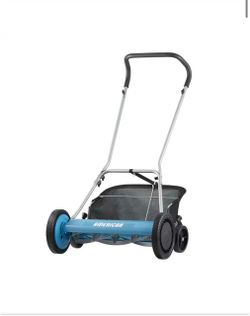 NEW IN BOX Shop American Lawn Mower Company 20 in. 5-Blade Manual Walk Behind Reel Lawn Mower Includes Grass Catcher