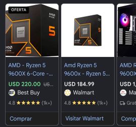 ryzen 5 9600x and intel core i 5 14400F 149 for both