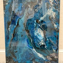 Resin Art 16” x 20”