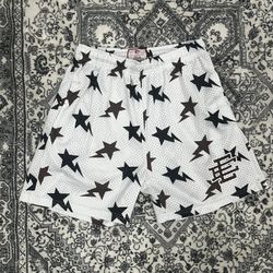 Eric Emanuel x Bape Shorts Brand new (Blue, Brown, White)