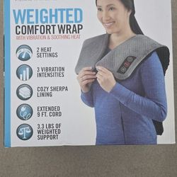 Homedics Weighted Heat And Vibration Massager