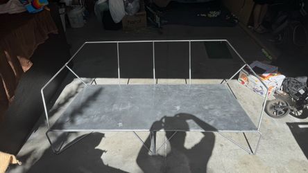 Chrome Metal Couch Frame