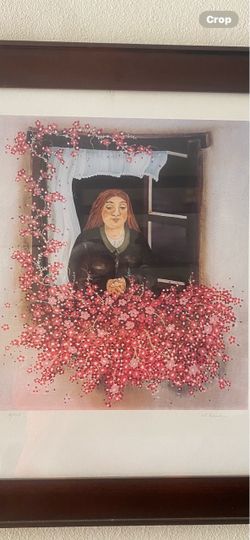 Wonderful big Painting, from En gland, Signed, professionally Framed , large size