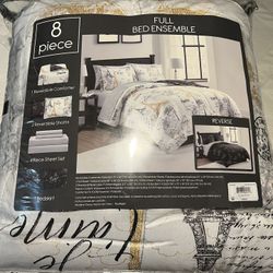 Paris Full Size Bed Set