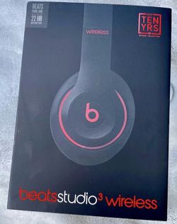 10 ANNIVERSARY BEATS 🎧 STUDIO 3 WIRELESS DEFIANT RED 