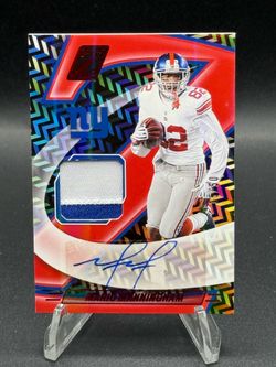 2024 Zenith Z-Jersey Autographs #ZJA-MMM Mario Manningham Patch Auto #/50