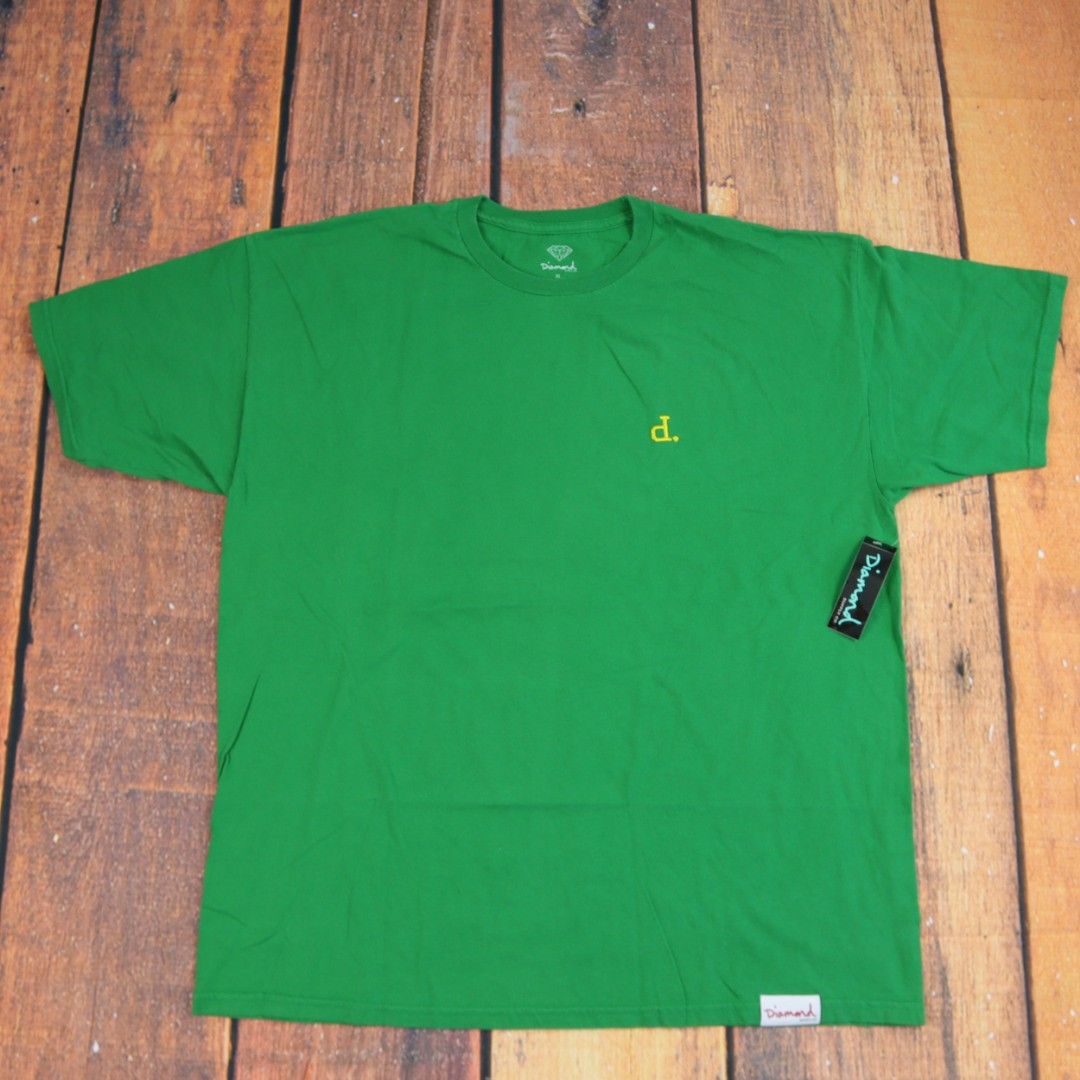 Diamond supply co. T-shirt XL Size/ Green Color/ Short Sleeve /