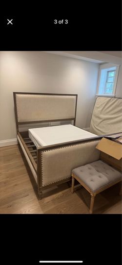 King size restoration hardware bed