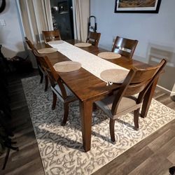 Mango Wood Dining Room Table Seats 8
