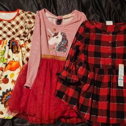 Girls Size 8 (3 Holiday Dresses)