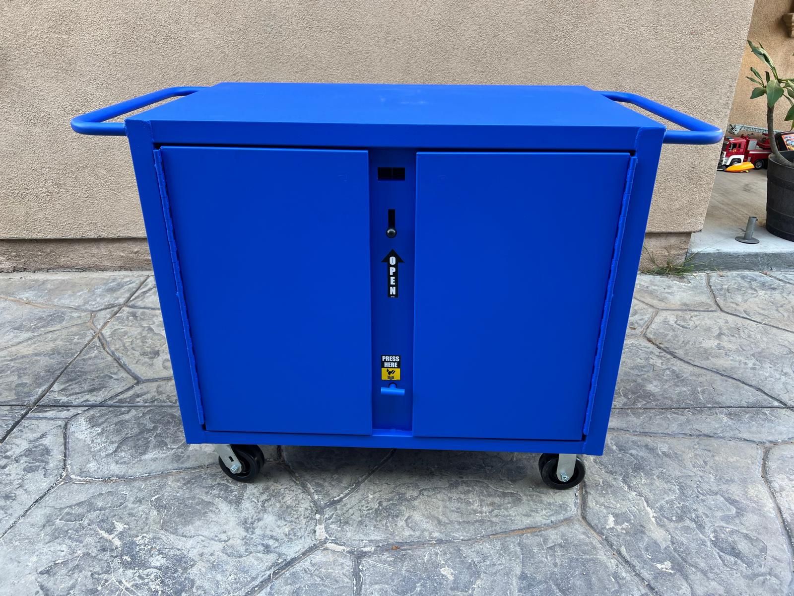 New Westward Mobile Bench Rolling Cabinet Tool Box 