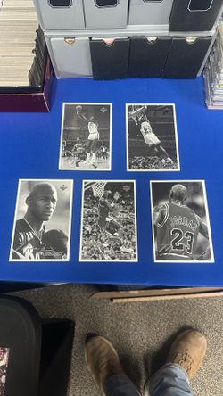 Oversized MJ Post Cards